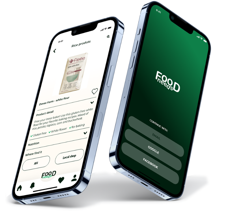Food Needs UX/UI project