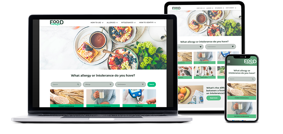 Food Needs UX/UI project