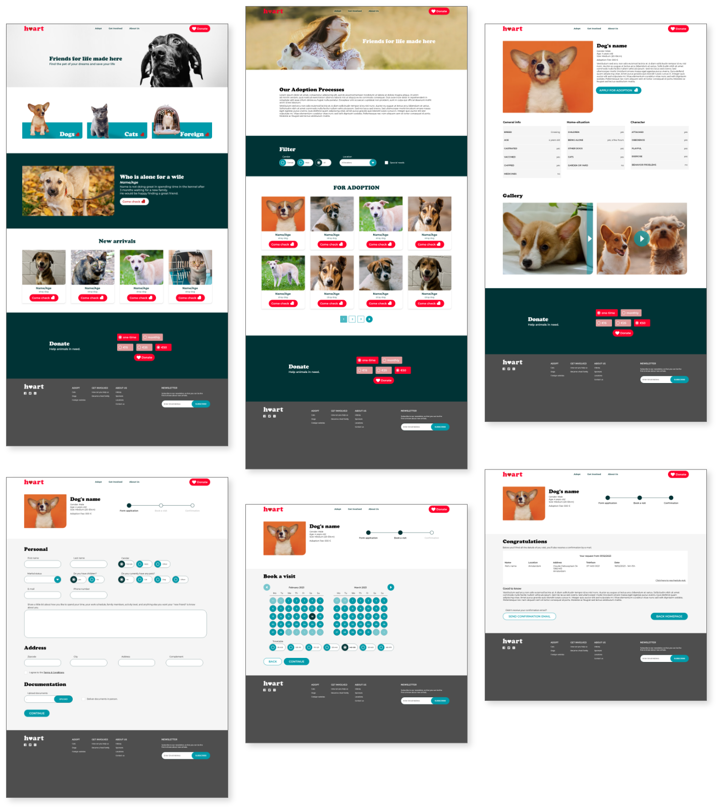 Heart UX/UI project