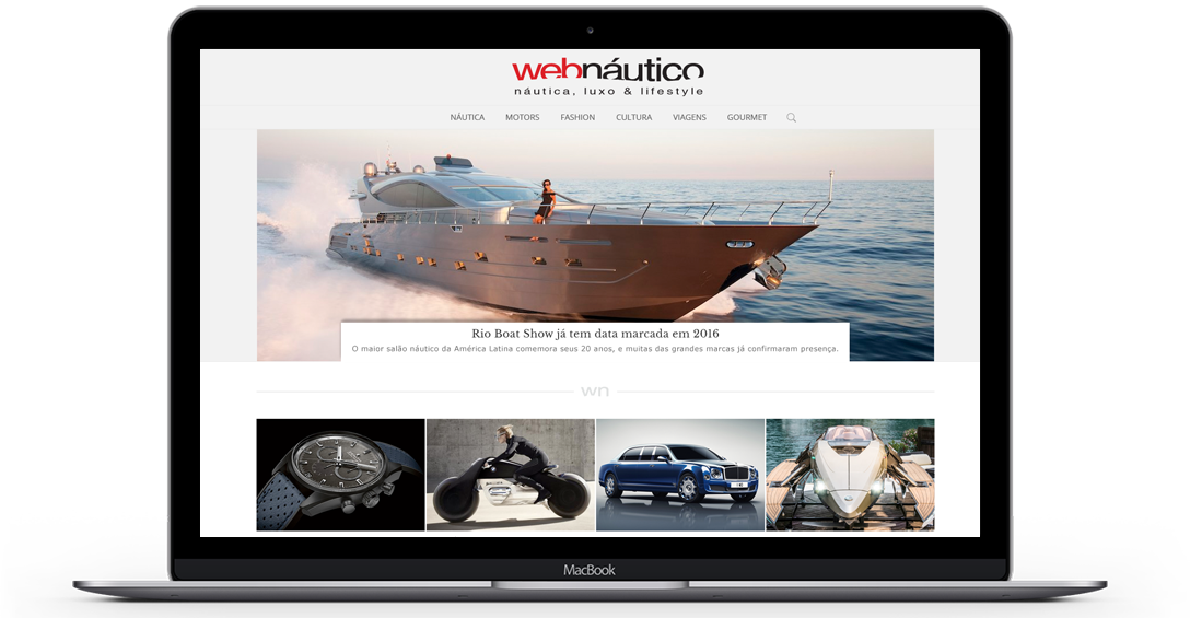Webnautico UX/UI project